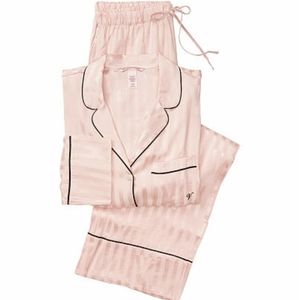 Victoria Secret Satin Long Pj Set